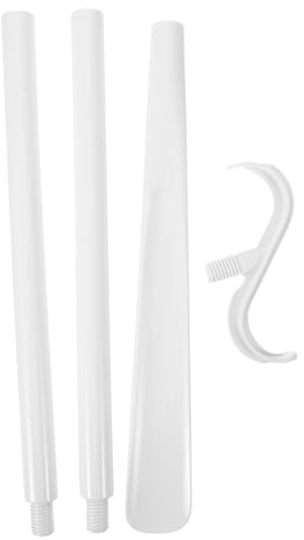 YARNOW Lightweight Two-in-one Dressing Stick with Detachable Shoe Lifter for Adults and Pregnant Women, Abs Material, Easy to Assemble Dressing Aid for Shoes and Socks