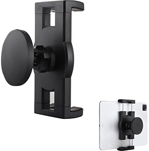 Mippko Magnetic Tablet Holder Fridge iPad Mount for Vehicle/Cabinet/Metal Shelf/Whiteboard,Strong Magnetic Base Stand Attracts Metal Surface,Compatible with 4.7~12.9 iPad/Nexus/e-Reader/iPhone