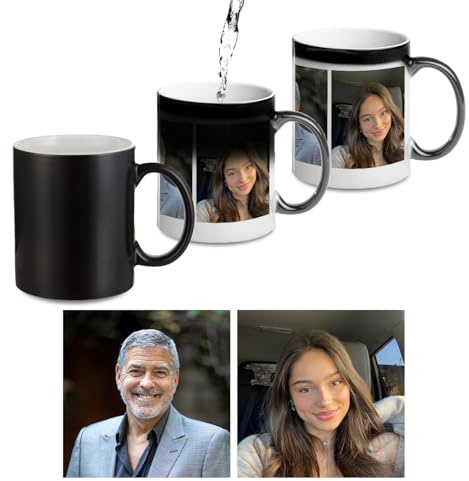 Personalised Heat Change Mug | Color Changing Mug with Custom Photo Design Magic Cup | Reveal Hidden Image with Hot Liquid | Perfect for Birthday, Christmas & Graduation Gifts | Picture 2