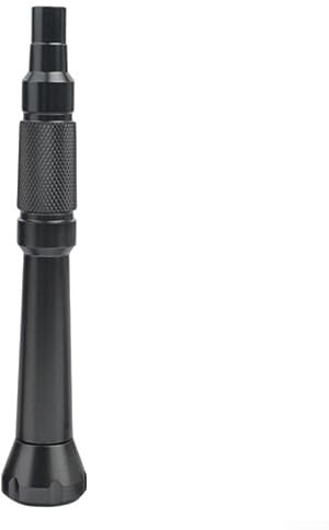 Mango de destornillador negro, mango magnético de precisión, herramienta manual de reparación para puntas hexagonales de 4 mm