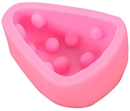 Mikinona Silicone Cake Decorating Tool Triangle Cheese Fondant Mould for Baking Candy Making