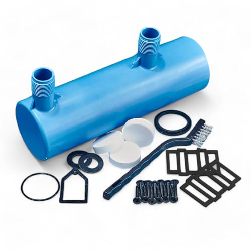 The Spa Workshop SP03 Inflatable Hot Tub Descaler + Aluminium PTC Heater Gasket Seals Service Kit, Prevent and Fix E02 and Heater Leaks for Bestway Lay-Z-Spa AirJet Pumps