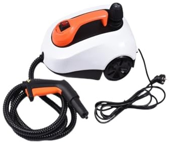 Pulitore a vapore, Pulitore a e da 1800 W con 14 accessori, macchina for la pulizia a rotazione domestica a elettrico 1,6 litri for auto tappeti finestre pavimento per pavimenti, auto