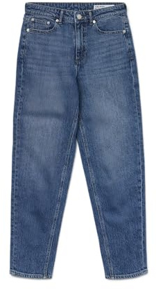 VERO MODA VMTESSA HR MOM jeans RA380 GA NOOS, Mellanblå denim, 29W x 30L