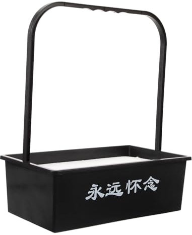 HEMOTON Fiori in Plastica Per Cimitero Sacrificale Robusto e Resistente Per Bouquet Crisantemi e Funebri Adatto Per Funerali e Celebrazioni