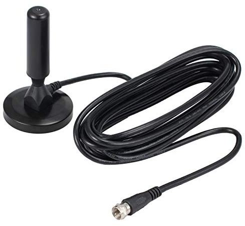 Bohaner DVB-T Antenne mit Magnethalterung, digital, für Wohnmobile, Wohnmobile, Fernseher