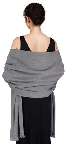 SWAT PANY Damen Schal Tücher Pashmina Stola für Winter Festlich Abendkleid | Weicher,leicht,kuschelig warm, Großformatig, faltenfrei, ganzjährig nutzbar, Viele klassische.