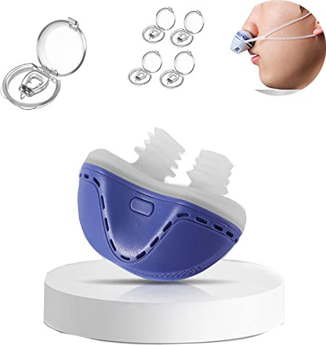 GutView Anti Schnarch Geräte, Elektrisches Nasendilatatoren gegen Schnarchen, Professionelles Nasen Vents Schnarchstopper Schnarchlösung (V2.0+5clips)