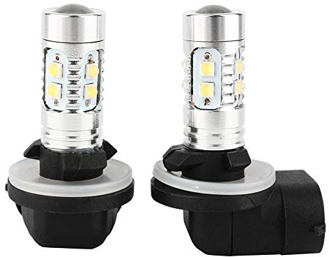 Fydun H27 881 Lampadine Fendinebbia, 2 Pezzi 12-24V 50 W Luce Bianca Fendinebbia per Auto Lampadina DRL del Faro Lampada di Guida per Auto