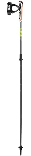 LEKI Spin Shark SL stavar, silvergrå-mörk antracit, 100–130 cm