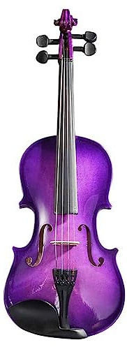 Violette Violine für Anfänger für Kinder, Musikinstrumente, perfekt für Prüfungen und Kinder, zum Lernen von Violine für Anfänger