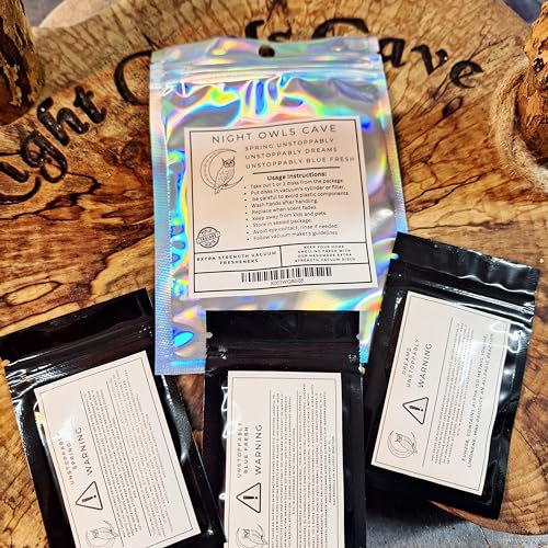 Handmade Scented Hoover Discs - Elevate Your Vacuum Game with Fresh, Long-Lasting Fragrances (Spring Unstoppably, Unstoppably Dreams, and Unstoppably Blue Fresh) - 3 Packets of 2 Discs Each