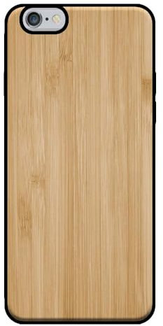 Coque adaptée pour Smartphonica Étui de téléphone pour iPhone 6/6s avec aspect bois - Backcover Bamboo Faux Wood Case - Marron/Bois Artificiel;TPU/Back Cover