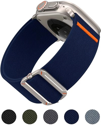 Higgs Bracelet Nylon Élastique Compatible avec Bracelets Apple Watch 44mm 46mm 45mm 42mm Ultra 3/2/1 49mm 40mm 41mm 38mm 42mm Homme Femme,Sport Respirant Pour iWatch Series 11/10/9/8/7/6/5/4 SE/SE 2