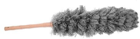 minkissy Brosse de Nettoyage de Voiture à Poignée Ergonomique Dépoussiéreur de Toile D'araignée Brosse de Nettoyage de Poussière Portative pour L'intérieur de La Voiture