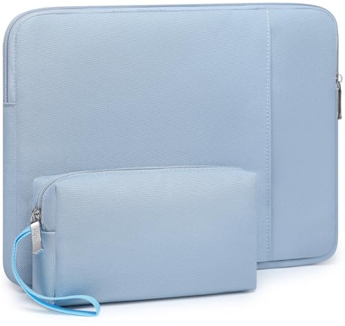 HYZUO 17-17,3 Zoll Laptoptasche Hülle Set, Blass Blau | für 17 17,3 HP/Lenovo/Dell/ASUS/Acer/LG/Toshiba/MSI Gaming Laptop/Razer Blade 17/18,Laptop Schutzhülle für Männer Frauen