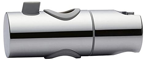 Supporto Soffione Doccia, Regolabile Ricambio Supporto Doccetta, Universale Supporto Doccia Girevole a 360°per 19mm Barra, Saliscendi, Supporto Soffione Doccia per Asta Doccia