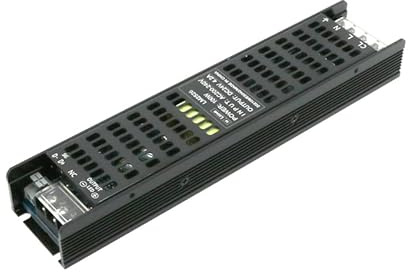 Fuente de Alimentación Dimable 0-10V, 200W, 24Vdc, ideal para iluminación LED regulable y control de sistemas eléctricos.