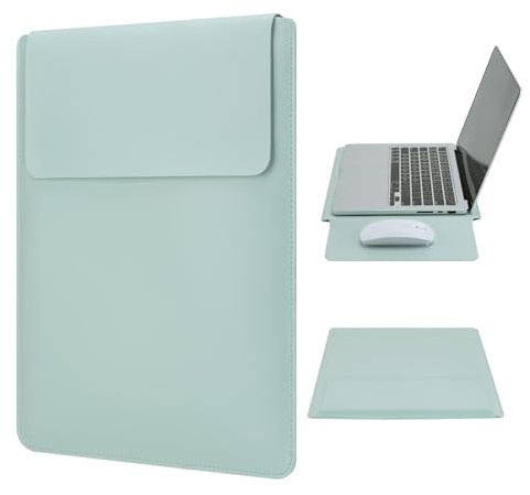 HEDUGO 14 Pollici Custodia Pc Portatile Borsa Compatibile con 14 Pollici MacBook Air M4 M3 M2 M1, 14 HP Asus Lenovo ChromeBook, Borsa per Computer Impermeabile e Antigraffio