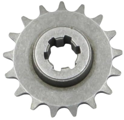Front Gear Box Sprocket 11T 13T 17T 20T Pinion Chain Cog Metal Compatible With 47cc 49cc ATV Bike Moped Scooter(17t)