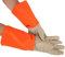 Sonew Handschuhe Brandschutz, Abriebfest Kunstleder Feuerwehrhandschuhe, feuerfeste Entzündung, Handschuhe für Feuerwehrleute, Brandschutz zur Waldnutzung, Schweißen