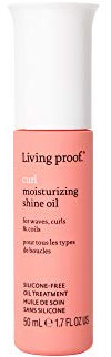 Living Proof Curl Moisturizing Shine Oil | Feuchtigkeitsspendendes Haarpflegeöl für glänzende und gesunde Locken | Frizz-Kontrolle, nicht beschwerend | Vegan, ohne Parabene, Silikone, Sulfate | 50ml