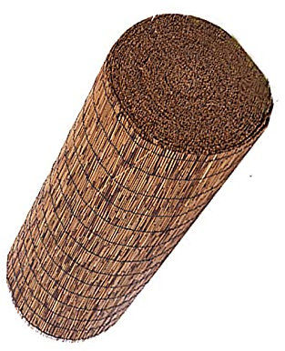 Tapis De Protection en Roseau Naturel pour Le Jardin, Parasol, écran D'intimité en Bambou, Facile à Installer, Clôture De Piscine en Bordure, Tissé à La Main, pour Balcon, Patio 110 120 CM