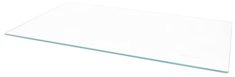 sparefixd Glasablage für Kühlschrank und Gefrierschrank, 464 x 264 mm, für Miele