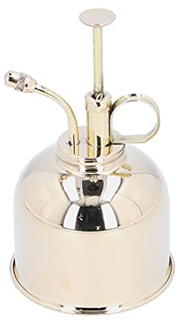 Plant Mister, Edelstahl Gießkanne Metall Pflanzensprüher Mister Gold Pflanzensprühflasche Zimmerpflanzen Sukkulenten Bonsai Garten Zimmerpflanze Spritzer