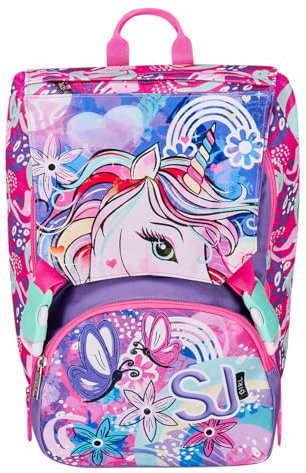 SJ GANG STYLE JAM GANG Cuccioli SJ Zaino Estensibile, Rosa, Tasche multifunzione, Per bambine e ragazze, Scuola elementare, Tempo libero