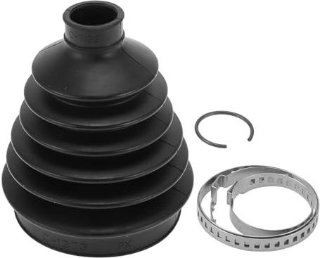 Hihaha No.LR025065 CV Joint Boot Kit W/Clamps for Land Rover Discovery Sport 2015-2024 Outer Constant Velocity Joint Boot Durable 1 Set
