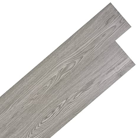 Juroupi Listoni Pavimentazione Autoadesivi PVC 5,02 m² 2mm Grigio Scuro,Articoli di ferramenta,Materiali da Costruzione,Pavimenti e tappeti-245176