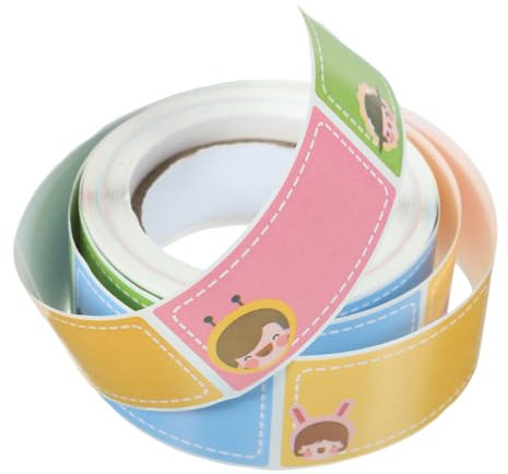 OFFSCH Selbstklebende Etiketten-aufkleber Namensschild-etiketten Kleine Klassifizierungs-markierungsaufkleber