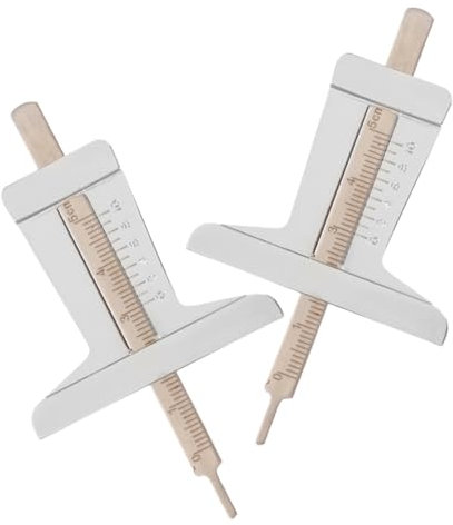 SWOOMEY 2piezas Medidor De Profundidad Banda De Rodadura Portátil y Resistente