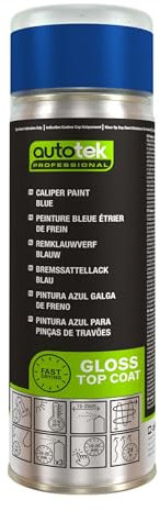 Autotek Peinture en aérosol pour étriers de frein et tambours Professional, Bleu, 300 ml