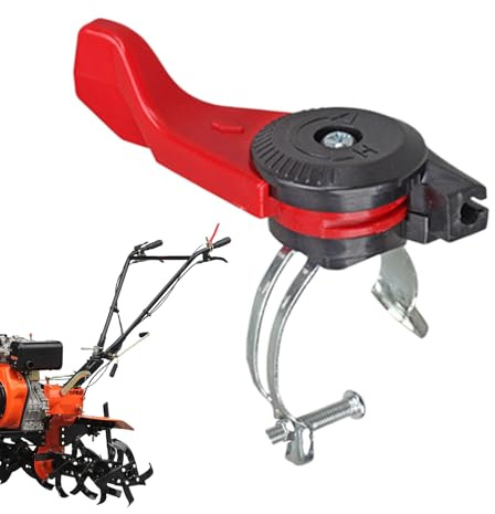 Mwqpgyh Interrupteurs de Commande de Câble d'Accélérateur - Poignée À Levier De Commande D'Accélérateur Pouce,Accessoire pour Micro-Motobineuse et Tondeuse avec Pièces d'Assemblage