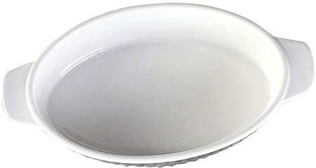 BEBEMOKO Fuente Para Horno Dos Asas Tazón Para Condimentos Tazón De Cerámica Para Ensalada