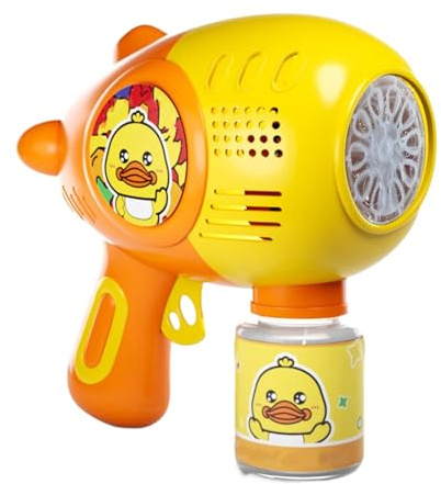 Blasmaschine Für Seifenblasen,Gelbe Enten Seifenblasenmaschine - Interaktives Outdoor-Spielzeug Für Strandaktivitäten, Sommerfestspiele, Vorschulspiele, Parkpicknicks, Gartenpartys Und