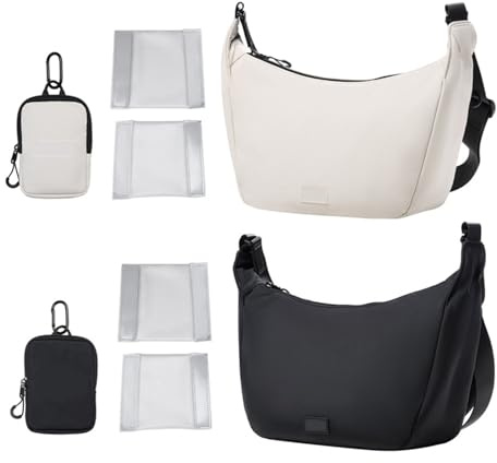 Compatible For Camera Sling Bag, Compact SLR Storage Shoulder Bag For Travel And Daily Use(HMN1 Off white)