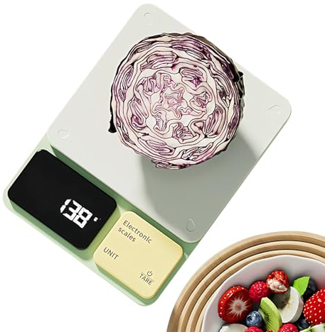 Balance de Cuisine Numérique - Fonction Tare de Haute Précision 0,1 g - Balance de Cuisine Numérique pour la Pâtisserie - pour Café Assaisonnement Dessert Maison Boulangerie Restaurant Catering Camion