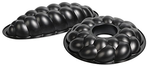 Original Kaiser | Hefeformen-Set 2-teilig | Hefekranzform Hefezopfform Hefekranzform 32 cm Hefezopfform 38 cm Blech Handwäsche