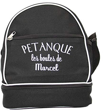PATOUTATIS - Sac bandoulière pétanque personnalisé votre prénom