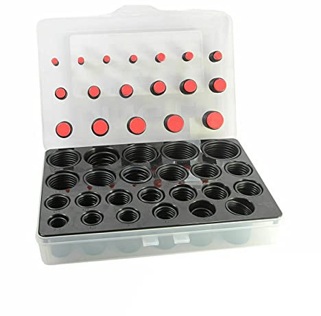 Kit guarnizioni o ring 42 misure diverse 666 pz pezzi oring anelli gommini