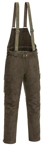 Pinewood Herren Abisko Småland 2.0 Jagd Hose - Outdoor Hose Herren - komfortable, gefütterte und praktische Hose für die Jagd und das Ansitzen - mit abnehmbaren Hosenträgern und Rückenpartie