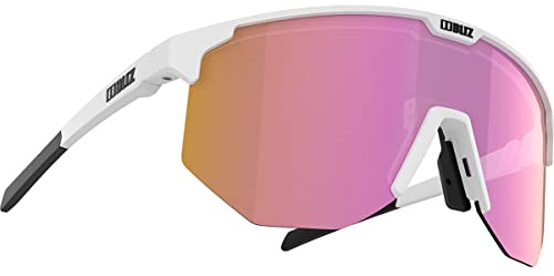 Bliz Hero Sportbrille, matt White-Brown w pink Multi