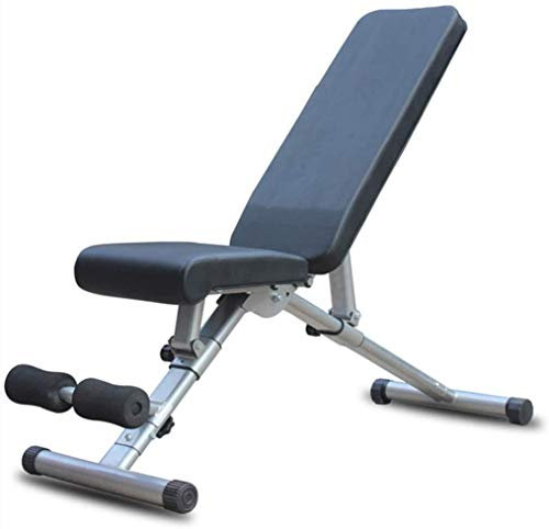 Hantelbank, verstellbare Hantelbank, Heimtraining, Fitnessstudio, Gewichtheben, Hantelbank, faltbare Fitness-Workout-Flachbank, Mehrzweck-Ganzkörper-Bankdrücken, Sit-Up-Hantel-Kraftbrett