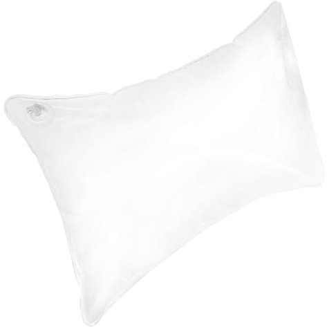PRETYZOOM Aufblasbare Kissenfüllung PVC Transparent Campingkissen Mit Ventil Tragbares Outdoor Kopfkissen 40x60cm Faltbar Und Höhenverstellbar
