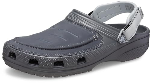 Crocs Homme Yukon Vista II LR Clog M Sabots, Slate Grey/Multi, 41/42 EU