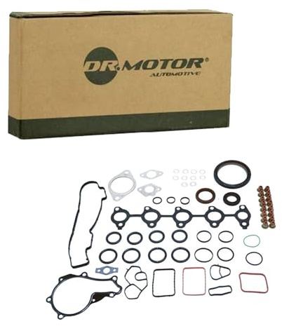 DR.MOTOR AUTOMOTIVE DRM16232S Dichtungsvollsatz Motor mit Wellendichtring-Kurbelwelle mit Zylinderkopfhauben-Dichtung mit Ventilschaftabdichtung ohne Zylinderkopfdichtung mit Ansaugkrümmerdichtung(en) | Kompatibel mit: CITROËN BERLINGO / BERLINGO FIRST Großraumlimousine (MF_, GJK_, GFK_