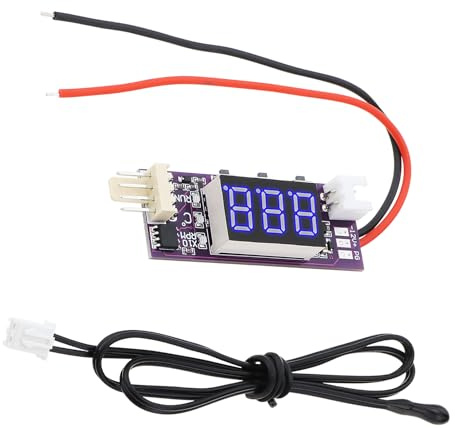 EMSea DC 12 V 3 A 4-Draht-Lüfterdrehzahlregelungsmodul-Set, Temperaturregler-Reglermodul zum Einstellen der Lüfterdrehzahlregelung